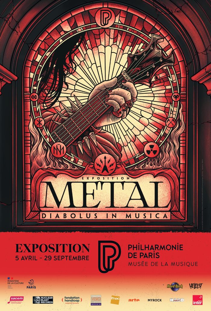 Affiche expo métal