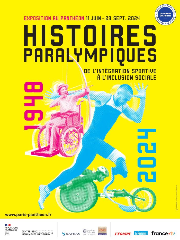 Affiche expo histoires paralympiques -3 athelètes