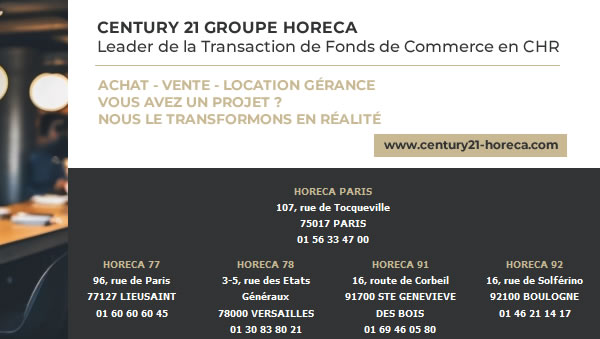 CENTURY 21 GROUPE HORECA