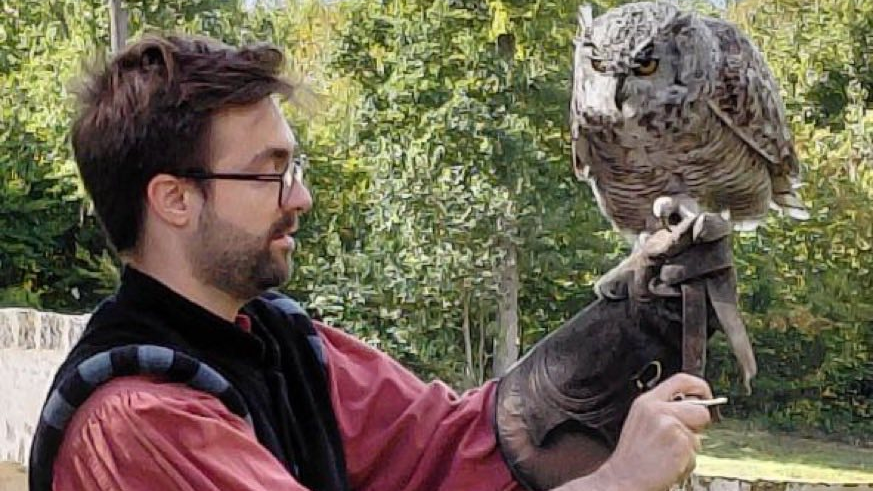 Spectacle de fauconnier