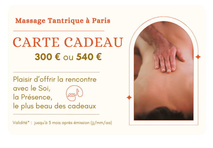 Bon cadeau massage cachemirien
