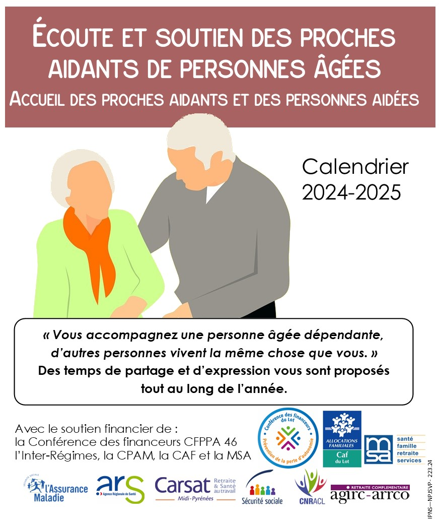 Livret écoute et sourien des proches aidants de personnes âgées