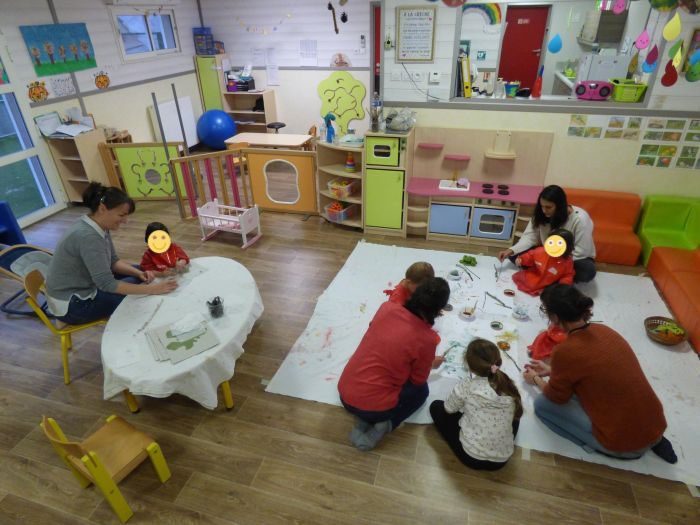 Atelier parents/enfants atelier d'expression artistique