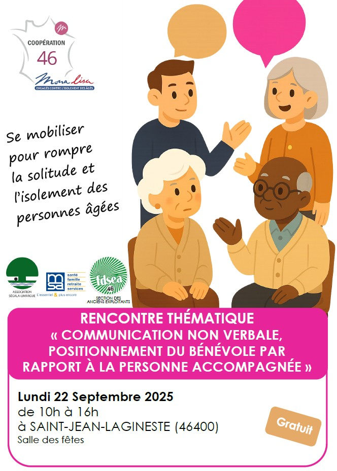 Rencontre thématique MONALISA 46 le 22.09