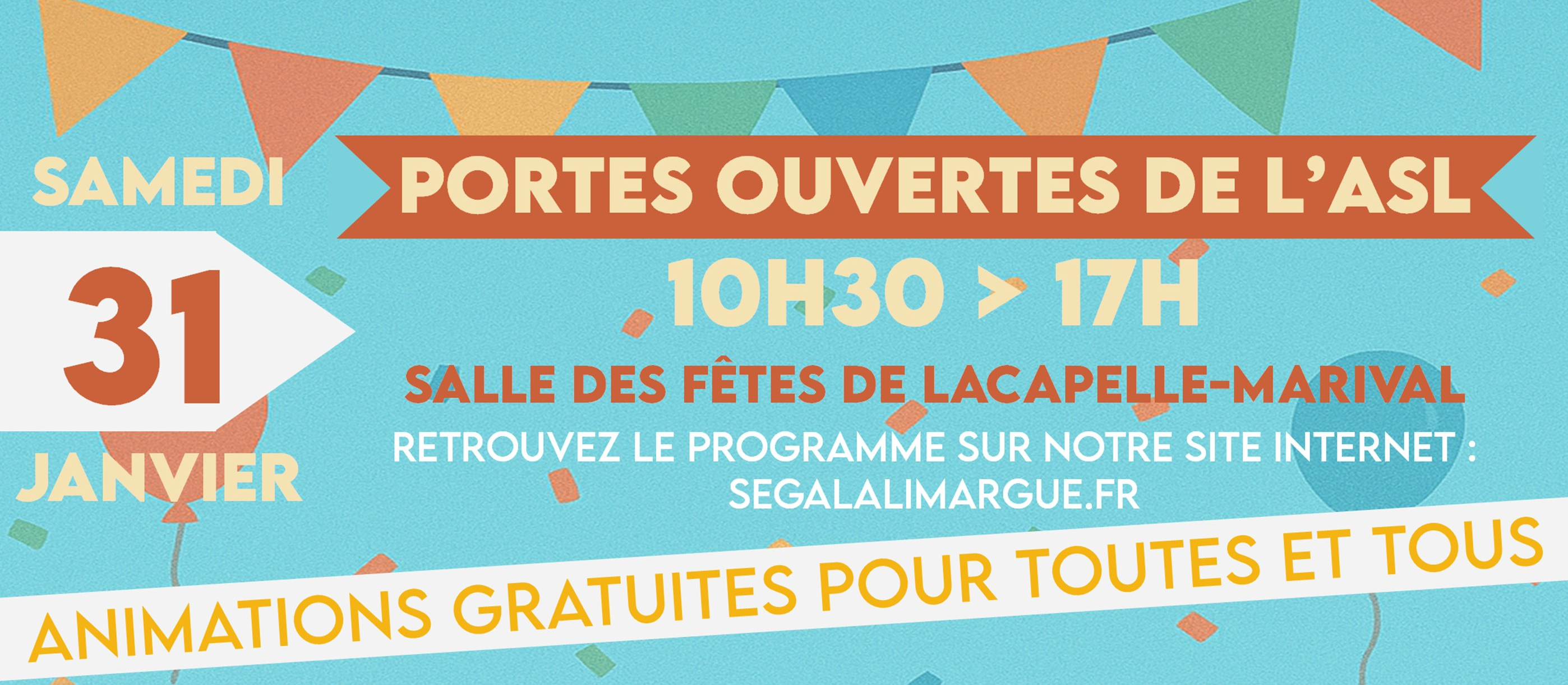 Journée Portes Ouvertes de l'ASL le 31/01