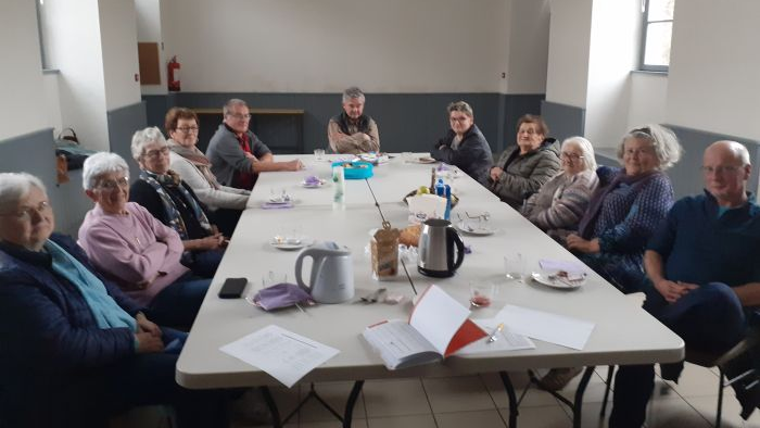Les participants au café gourmand MONALISA du 13/11