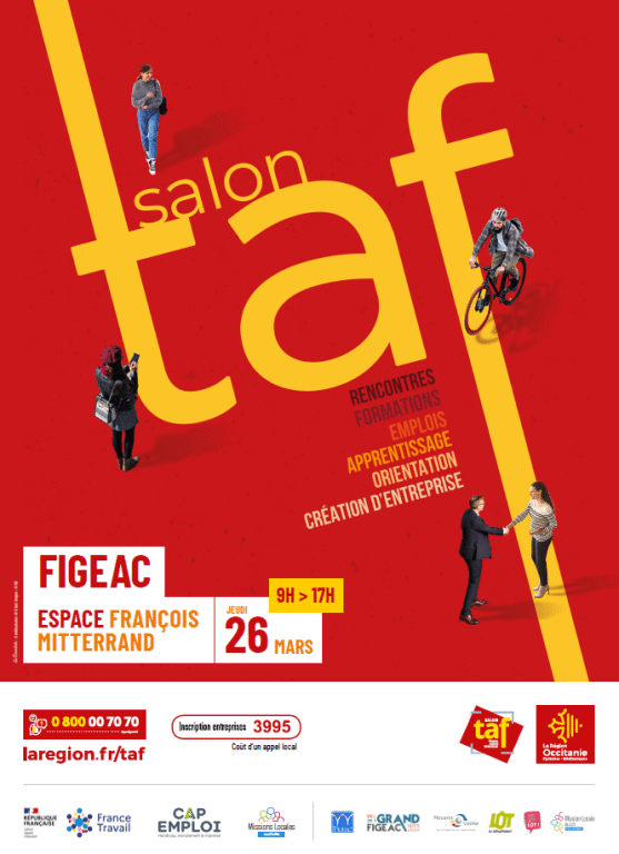 Salon TAF à Figeac le 26/03