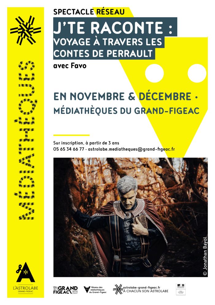 J'te raconte : voyage à travers les contes de Perrault