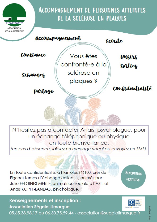 Ecoute et soutien des personnes atteintes de la sclérose en plaques