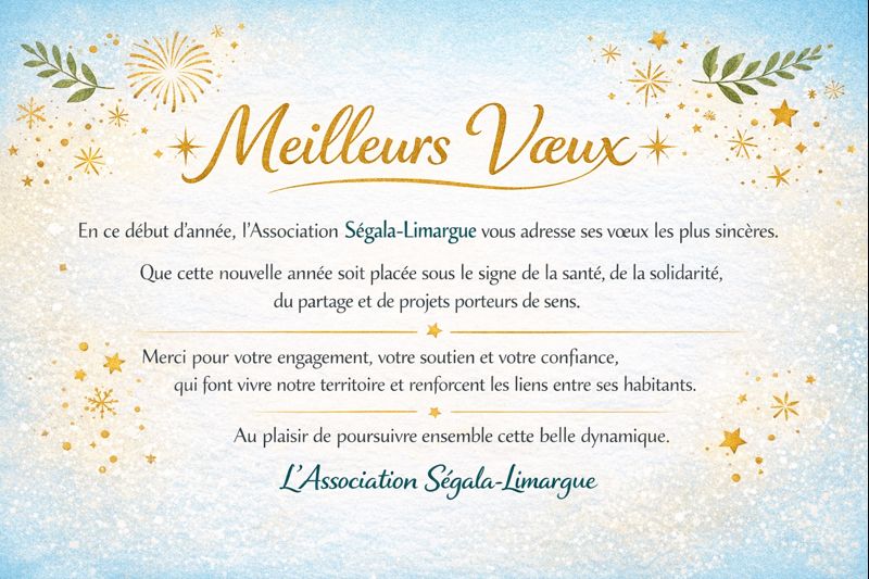 Meilleurs Voeux 2026 !