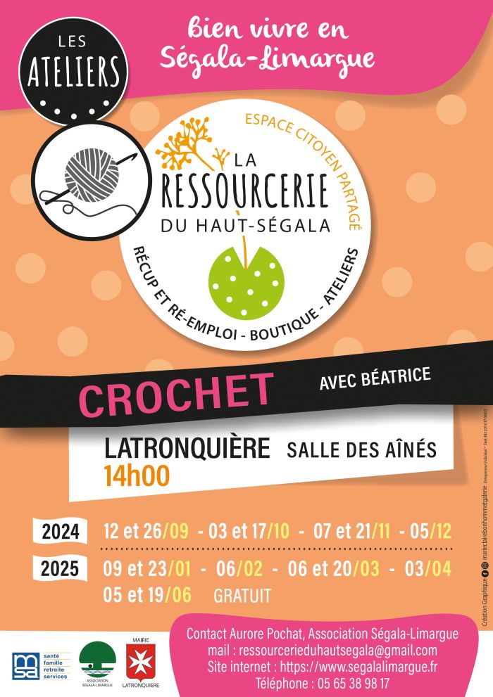 Ateliers crochet