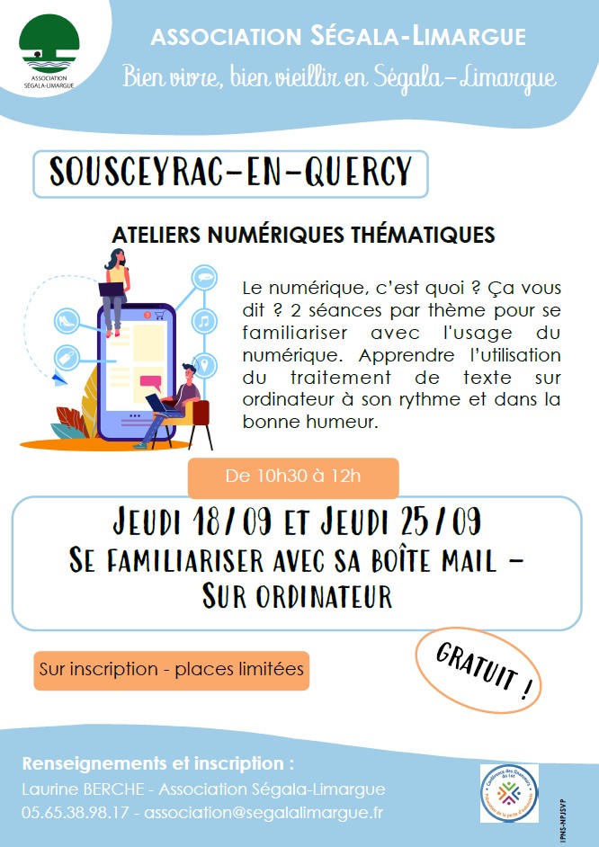Ateliers numériques à Sousceyrac