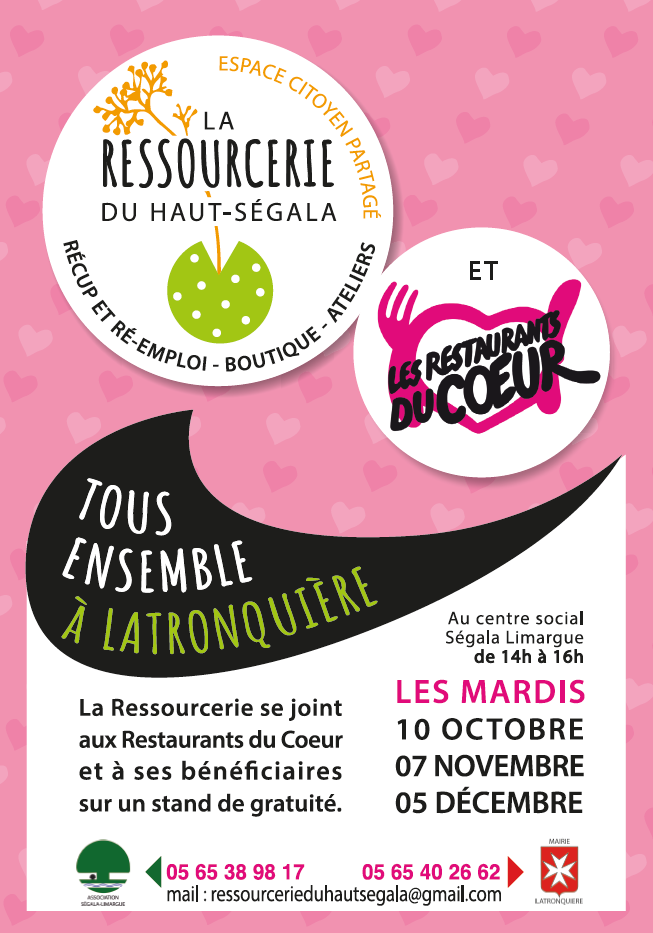 Ressourcerie et Restaurants du Coeur