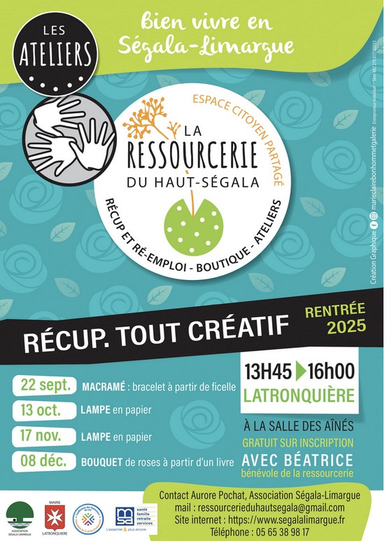 Ateliers Récup' Tout Créatif