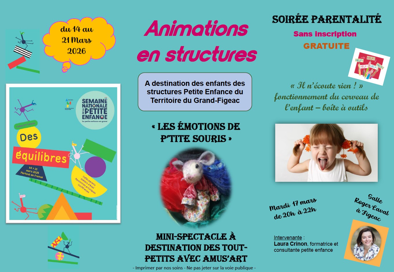 Semaine de la Petite Enfance Grand Figeac