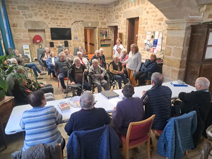 Temps fort Café Patois Résidence Autonomie