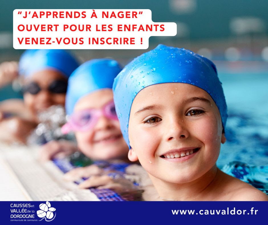 J'apprends à nager à Sousceyrac-en-Quercy